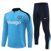 Chelsea Training Sweatshirts Quarter-zip 2024-25 Blaue Für Herren